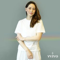 画像1: 魔法のTシャツ「センタライズ」オーガニック（ナチュラル・スミクロ）【男女兼用】 (1)