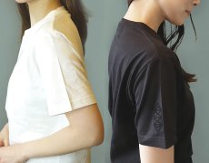 画像7: 魔法のTシャツ「センタライズ」オーガニック（ナチュラル・スミクロ）【男女兼用】 (7)