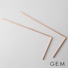 画像1: 【No.1推奨機種】【G.E.M.】ソリッドカッパーＬロッド (1)
