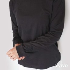 画像4: 「センタライズロングTシャツ」オーガニック（ナチュラル・スミクロ）【男女兼用】 (4)